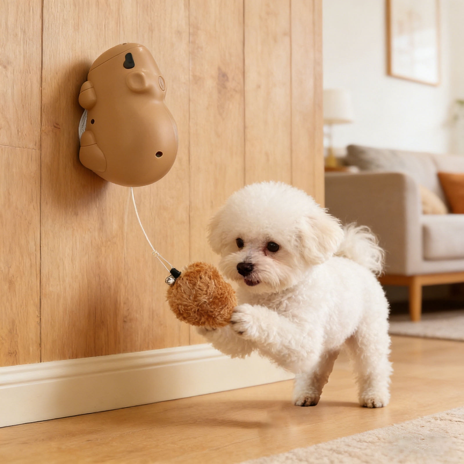 Interactive Pet Toy with Automatic Movement Sound and Infrared Sensor for Indoor Cats and Dogs