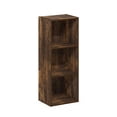 thumbnail image 1 of Librería Furinno Luder de 3 niveles, estante abierto, pino ámbar, 1 of 7