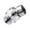 Silver, variant on Shower Connector Ball Joint Shower Head Swivel Ball Adapter Brass Adjustable Arm Extension Universal Component Polish Chrome,1Pcs