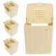 thumbnail image 3 of 4 Uds. Casa nido para pájaros colgante jaula para pájaros caja para incubar caja de cría de plástico, 3 of 8