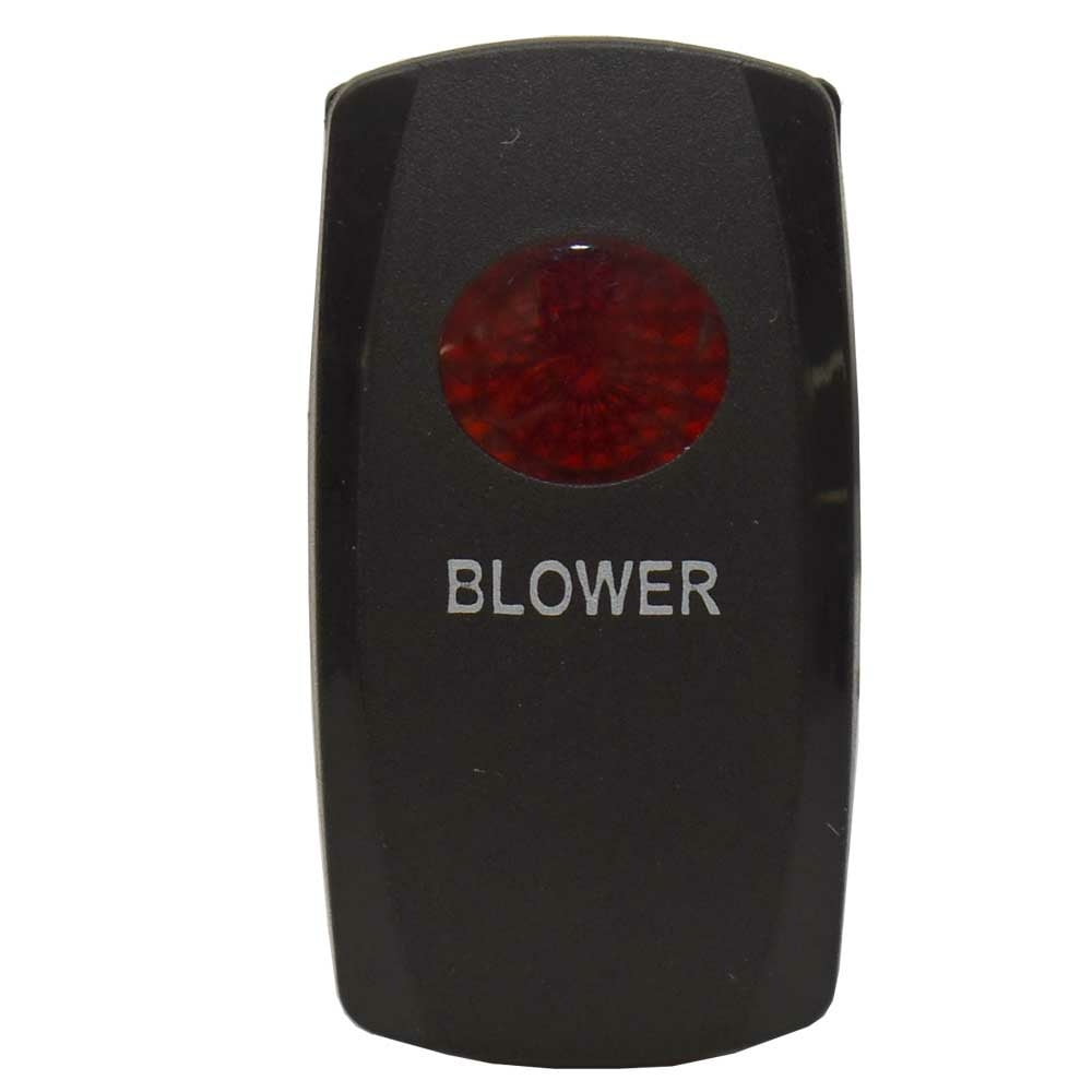 Carling On/Off Contura V Boat Rocker Switch | Blower 3 Spade 12 Volt