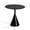 Black, variant on GFurn ST8644-60A-BK Cosette Marble Side Table, Black