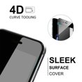 thumbnail image 3 of Tempered Glass Screen Protector 4D Full Cover 9H Hardness [HD Crystal Clear] [Bubble Free] Black [Soft Edge Hybrid] B1 for iPhone 6 6S 7, 3 of 6