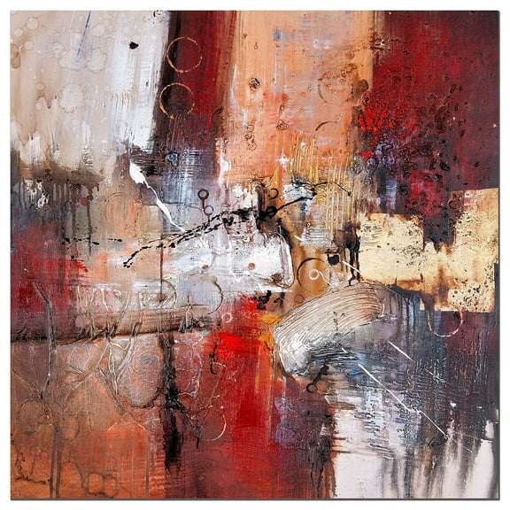 Rio 'Cube Abstract V' Canvas Art