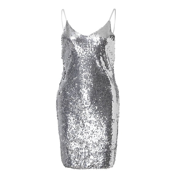 Vedolay Womens Dress Womens Summer Sleeveless Striped T Shirt Dress Formal Crew Neck Tie Waist Mini Dresses,Silver XXL