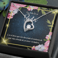 thumbnail image 2 of To My Wife En el día de su Boda Forever Necklace w Message Card, 2 of 20