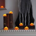 thumbnail image 4 of Mom's Best Letreros de mesa con luces de calabaza para fiesta de Halloween, 12 unidades, 4 of 9