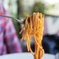 thumbnail image 2 of For-Ghetti Forks – 4 Spaghetti Twirling Utensils with Nubs, Stainless Steel Handles, Fun for All, Dishwasher Safe, 7.75", 2 of 7