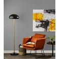 thumbnail image 3 of Adesso Home Cap Floor Lamp in Black Color made of Metal, 3 of 7