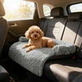 thumbnail image 4 of Soothing Pet Bed Mat with Supportive Neck Bolster Protector Cushion for Cats and Dogs, 4 of 5