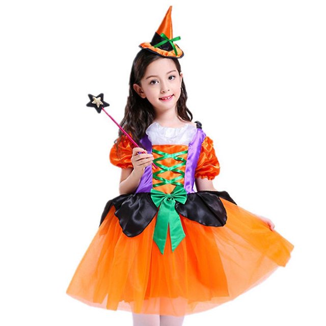 Disfraz de bruja para niñas, disfraz de araña para niños, disfraz de Halloween