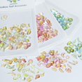 thumbnail image 5 of 2 Decoración de uñas con parte posterior plana de diamantes de imitación Ab de múltiples formas para diamantes de imitación de uñas Aurora Char, 5 of 5