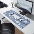 thumbnail image 2 of Long Mouse Pads for Desk,Dog with Woof and Bark Desk Mats on Top Of Desks, Desk Mouse Pad Extra Large with 3mm Non-Slip Base and Stitched Edge for Gaming,Office,Work,Home 31.5"x11.8", 2 of 6