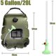 thumbnail image 2 of Portable Shower Camping, 5 Gallons/20L Solar Shower Bag Outdoor Solar Heating Premium Camping, 2 of 5