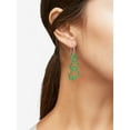 thumbnail image 3 of Way to Celebrate St. Patrick's Day Shamrock Dangle Earrings, 1 Pair, 3 of 4