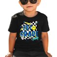 thumbnail image 3 of Retro 1st Grade Shirt for Boys First Day of School Skateboard T-Shirt for Kids Black Shirt Youth Medium, 3 of 5