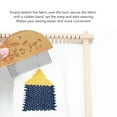 thumbnail image 3 of Weaving Loom Comb Kit, Elegant Wooden Loom Comb Durable Portable  for Making DIY Crafts, 3 of 7