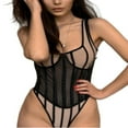thumbnail image 1 of Gaines pour Femmes Couleur Unie Tube Top Taille Resserre-Corps, 1 of 5