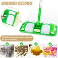 thumbnail image 3 of Almohadillas de trapeador reutilizables CHAO para Swiffer Sweeper 6 piezas microfibra verde, 3 of 5