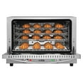 thumbnail image 2 of 23 in. Countertop Convection Oven for Half-Size Pans with 4 Racks 1600W of Power in Stainless-Steel (KM-CTCO-15), 2 of 14