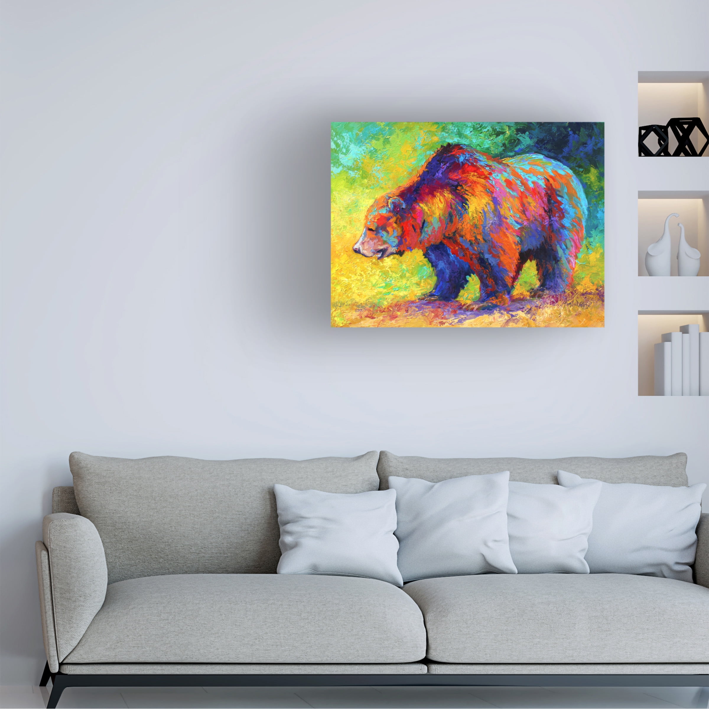 Marion Rose 'New Grizz' Canvas Art
