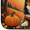 thumbnail image 4 of Carolines Treasures DAC1019DDM 21 x 14 in. Unisex Bernese Mountain Dog Fall Dish Drying Mat, 4 of 5