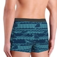 thumbnail image 5 of Bingfone Turtles and Waves Men's Underwear - Casual Stretch Boxer Briefs-XX-Large, 5 of 9