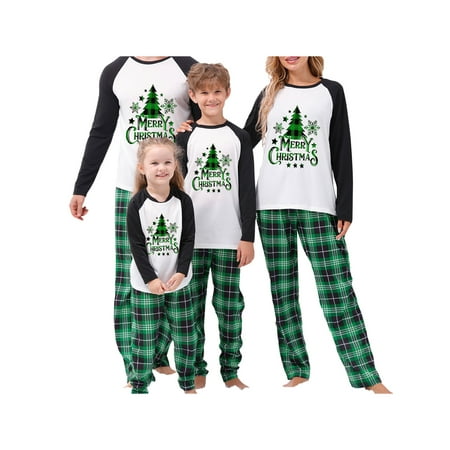 

Hirigin Family Christmas Pjs Matching Sets Christmas Pajamas for Family Adults Kids Baby Dog Holiday Xmas Sleepwear Set