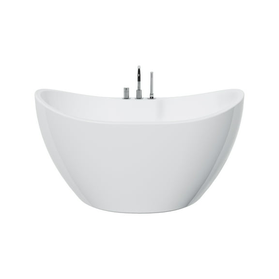 A&E Bath and Shower Contemporary Freestanding Bathtub BT-1032-56-NF