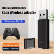 Wireless Adapter for Controller Xbox, Bluetooth Adapter for Controller Xbox One/Xbox One X S/Xbox Series X S/Elite, Compatible with Windows 10/11/8/8.1/7