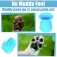 thumbnail image 5 of Limpiador de patas de perro NQ taza de silicona portátil para mascotas, 5 of 5