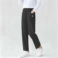 thumbnail image 7 of ZACPNCV Girls Sun Protection Pants UPF 50+ Water Resistant Elastic Waist Lightweight Outdoor Hiking Trousers with Pockets Summer, 7 of 7
