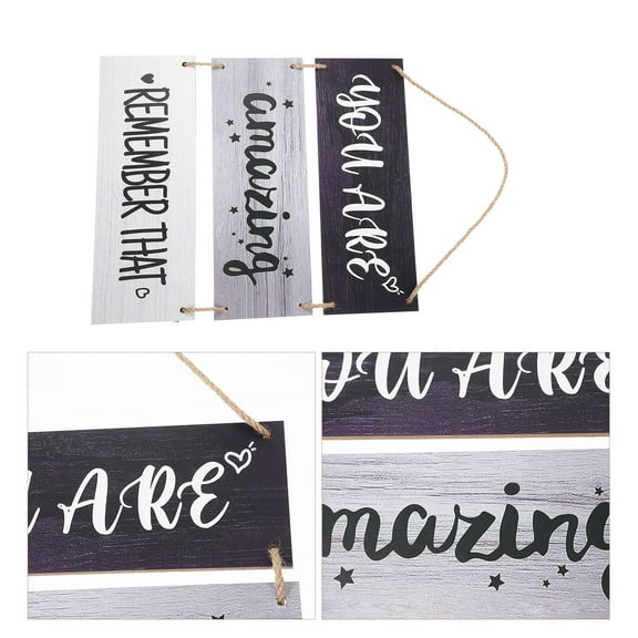 Pretyzoom Inspirational Wall Art for Women Motivational Quotes Decor Office Multi Color 12.5 x 0.5 x 16 Inches
