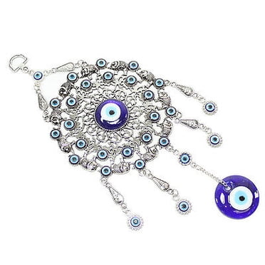 turkish-blue-evil-eye-horseshoe-amulet-wall-hanging-decor-blessing