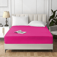 thumbnail image 4 of IR Imperial Rooms Fitted Sheet Deep Pocket Extra Soft Brushed Microfiber 1800 Series Pink Queen, 4 of 8