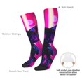 thumbnail image 4 of Balery Neon Toy Cat Reflections Calcetines novedosos Calcetines deportivos Calcetines hasta la rodilla Calcetines de algodón Calcetines originales y geniales, 4 of 6