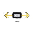 thumbnail image 4 of Motorcycle Turn Signals, Motorcycle Helmet Light Bicycle Scooter Riding USB Rechargeable Remote Control Warning Light, 4 of 7