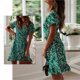 thumbnail image 5 of Vestido Floral de La de Las Mujeres Vestido de Fiesta de de La Verano de La Manga L Sunnimix Vestido estampado floral, 5 of 7