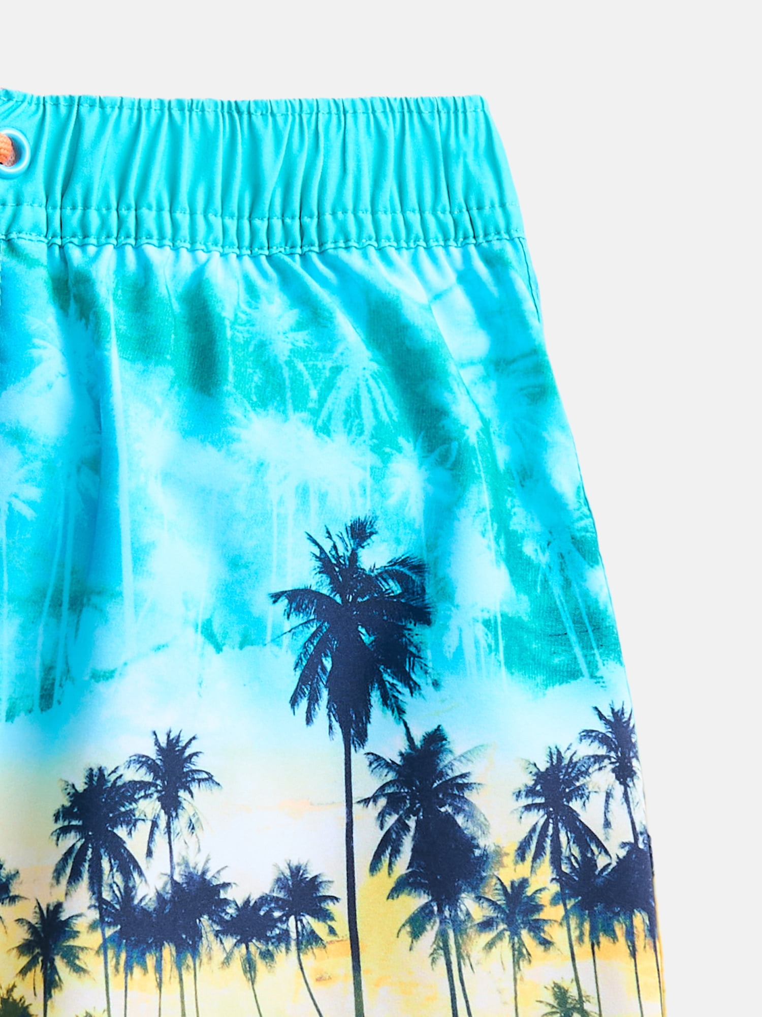 Wonder Nation Boys Printed Swim Trunks, Sizes 4/5-18 & Husky