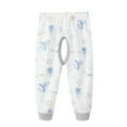 thumbnail image 2 of Agkizg Summer Toddler Baby Girl's Casual Pants,Children's Open Crotch Pants Baby Thin Casual Elastic Waist Comfortable Pants, 2 of 3