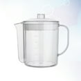 thumbnail image 2 of NUTEDOM Glass Gravy Separator with Filter Strainer 1500ml (White), 2 of 6