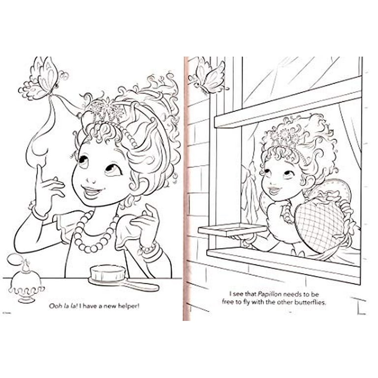 free fancy nancy coloring pages to print