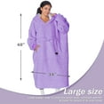 thumbnail image 4 of Catalonia Oversized Hoodie for Women Men, Big Hoodie Blanket, Ultra Long Wearable Blanket, Full Body Giant Hooded Blanket, Gift for Women Girlfriend, 4 of 5