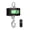 Black, variant on 1000kg Digital Crance Scale LCD Display Portable Electronic Heavy Duty Weight Hook Crane Industrial Grade Weighing Meter