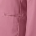 thumbnail image 6 of Women's Button Pockets Cardigan Formal Suit Long Sleeve Lapels Business Jacket Coat plus Size Womens Outdoor Vest Business Casual Jacket Western Fashion Womens Anorak Jacket Womens Denim Jackets, 6 of 6