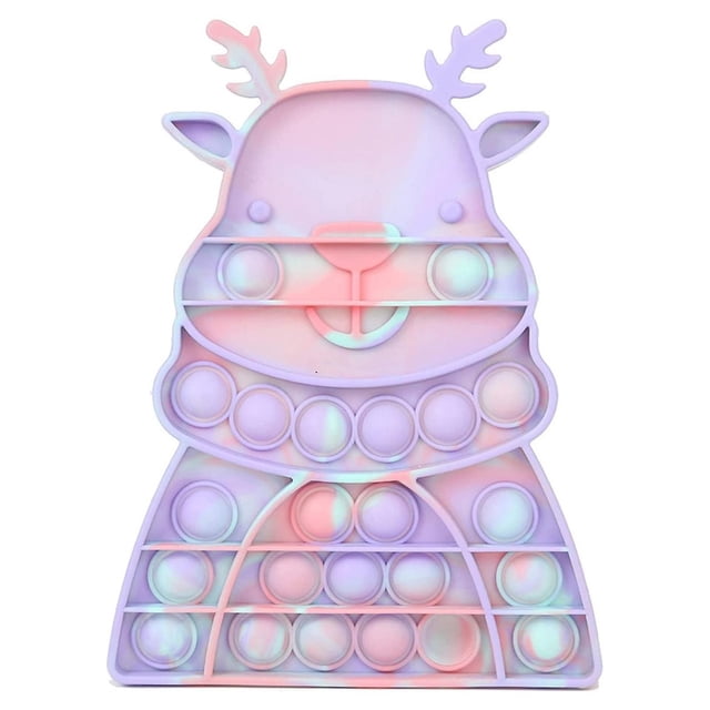 Juguete sensorial HUOGUO Christmas Push Bubble Fidget