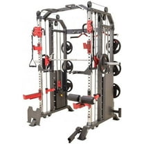 French Fitness FSR50 Dual Cable & Smith Rack Home Gym (New)