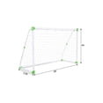 thumbnail image 3 of [XY]XY-S182A Portería de plástico de tubería de PVC de 1,82 m (182 × 120 × 80 cm) Conjunto de entrenamiento de portería de fútbol de 6 pies x 4 pies con lazos de malla Kuyhfg Bienvenido a Kuyhfg, 3 of 5