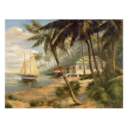 Bolo Key West Hideaway - Global Gallery's 'Key West Hideaway' By Bolo Unframed Giclee on Paper Print