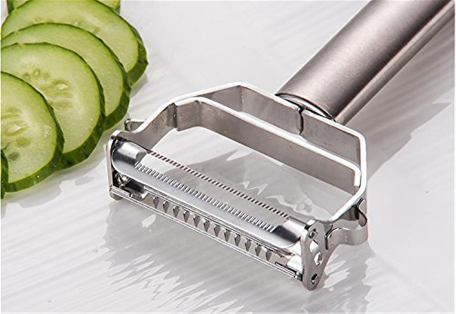 Apple Vegetable Peeler with Cleaning Brush for Kitchen, SEGMART Ultra
